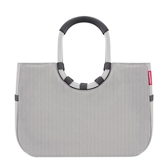 Reisenthel Loopshopper L herringbone grey