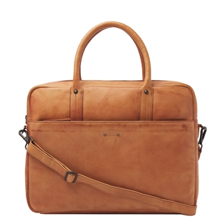 dR Amsterdam Ascend Workbag cognac