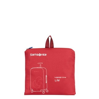 Samsonite Accessoires Foldable Luggage Cover L/M red