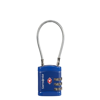 Samsonite Accessoires Cablelock 3 Dial TSA midnight blue