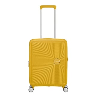American Tourister Soundbox Spinner 55 Expandable golden yellow