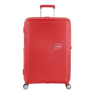 American Tourister Soundbox Spinner 77 Expandable coral red
