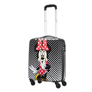 American Tourister Disney Legends Spinner 55 Alfatwist 2.0 minnie mouse polka dot