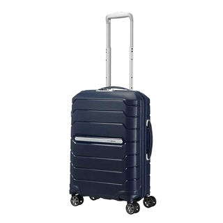 Travelbags Samsonite Flux Spinner 55 Expandable navy blue aanbieding