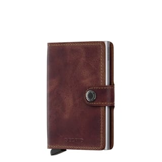 Secrid Miniwallet Portemonnaie brown Vintage leather