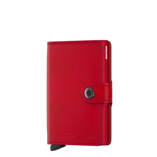 Secrid Miniwallet Portemonnee red leather