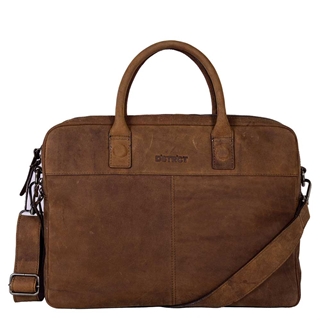 DSTRCT Wall Street Workingbag 15,6" brown