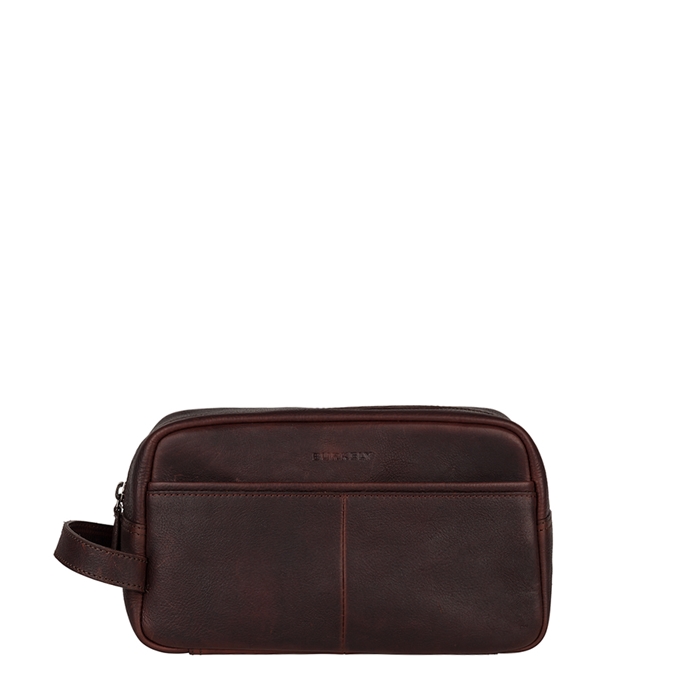 Burkely Antique Avery Toiletry Bag dark brown - 1