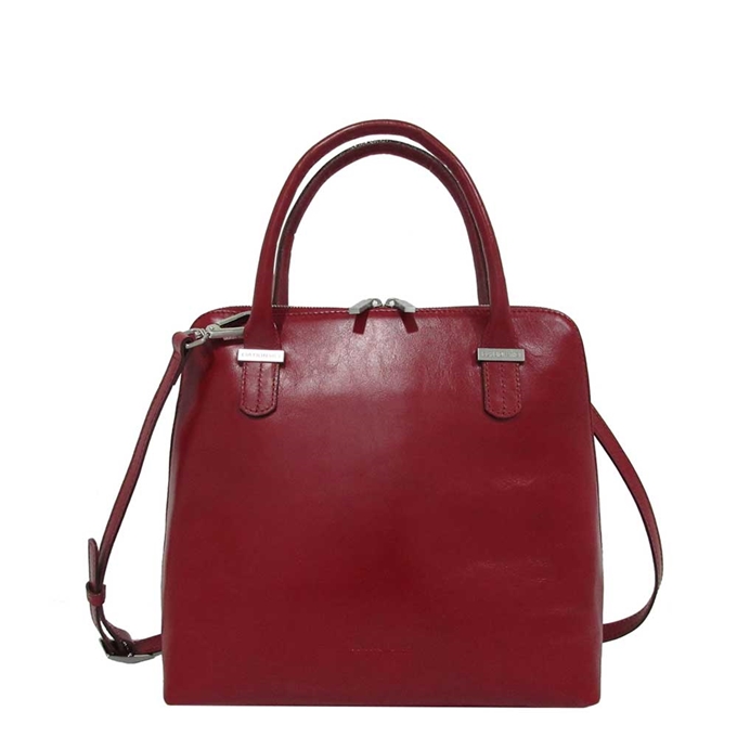 Claudio Ferrici Classico Hand Bag red - 1