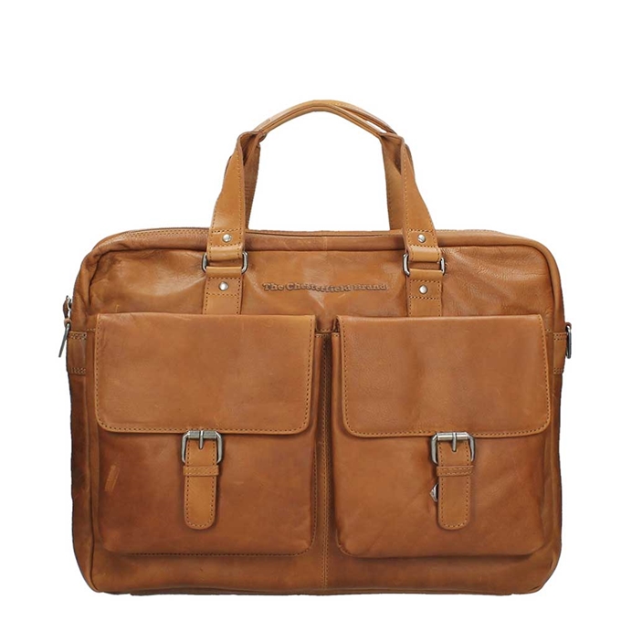 The Chesterfield Brand Dylan Laptopbag Large cognac - 1