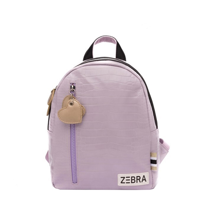 Zebra Trends Girls Rugzak S croco purple - 1