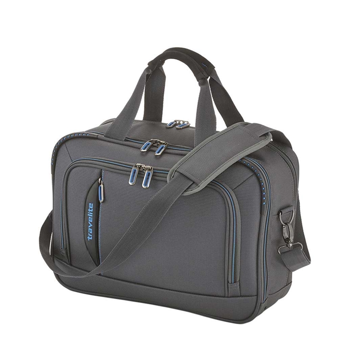 interieur Opvoeding Onderhoudbaar Travelite Crosslite Board Bag anthracite | Travelbags.nl