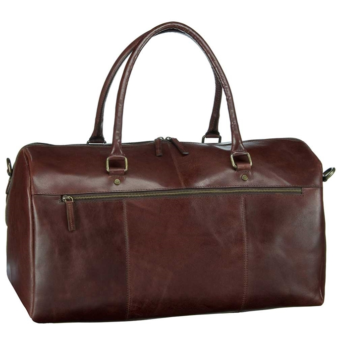 Leonhard Heyden Cambridge Travel Bag medium brown - 1