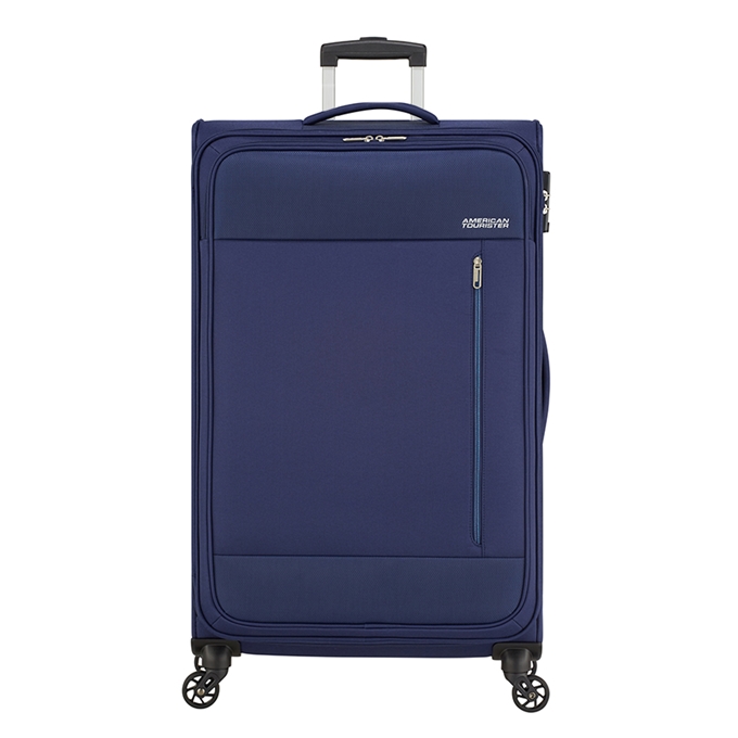 American Tourister Heat Wave Spinner 80 combat navy - 1