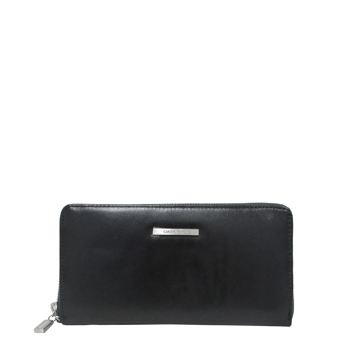 Claudio Ferrici Classico Ziparound wallet black V - 1