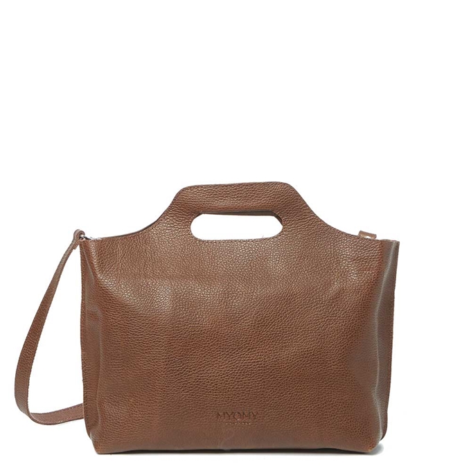 CARRY Handbag hunter mid brown | Travelbags.be