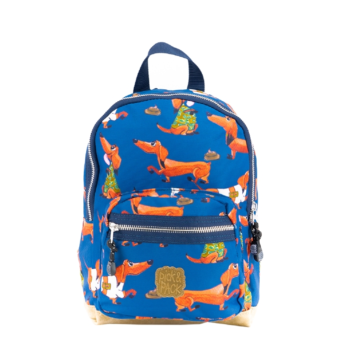 Pick & Pack Wiener Backpack S denim blue - 1