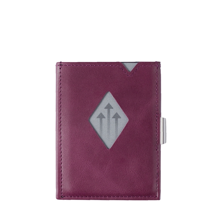 Exentri Leather Wallet RFID purple - 1