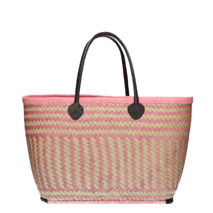 Pedagogie Nylon mesh PE Florence Bozaka Rieten Mand roze | Travelbags.be