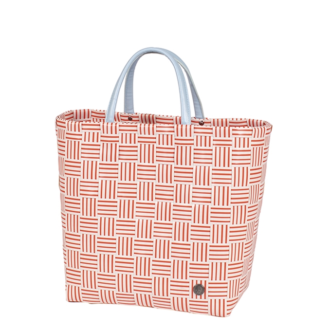 Handed By Joy Shopper coral red