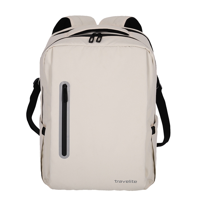 Travelite Basics Boxy Backpack off-white - 1