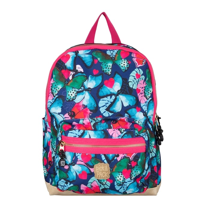 Pick & Pack Beautiful Butterfly Backpack M navy - 1