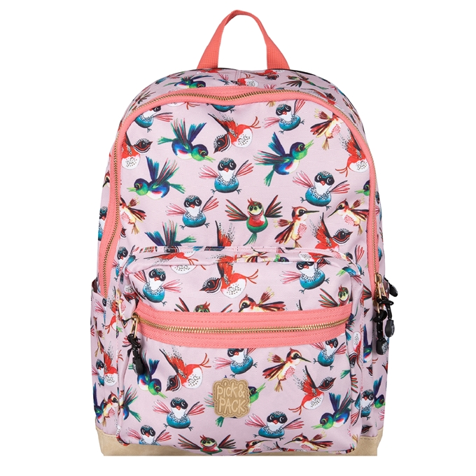 Pick & Pack Birds Backpack L soft pink - 1