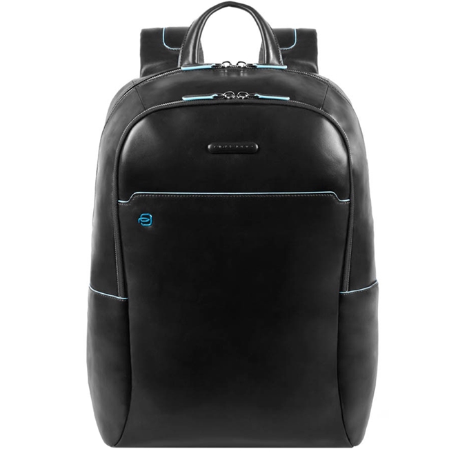 Piquadro Blue Square Computer Backpack with iPad Compartment black - 1