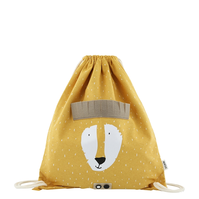 Trixie Mr. Lion Drawstring Bag yellow