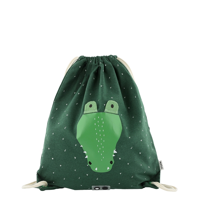 Trixie Mr. Crocodile Drawstring Bag green - 1