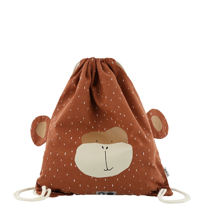 Trixie Mr. Monkey Drawstring Bag brown - 1