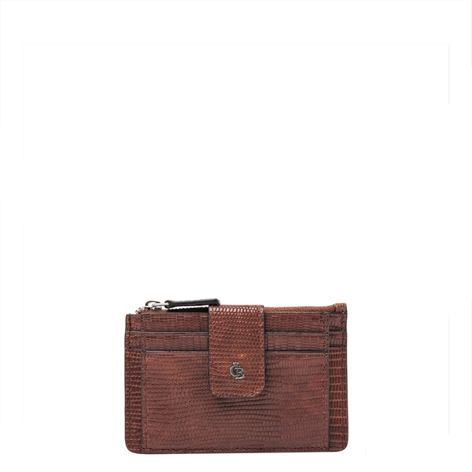 Castelijn & Beerens Donna Mini Wallet 7 Pasjes RFID cognac - 1