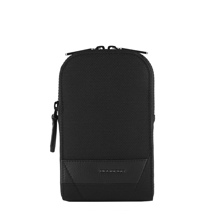 Piquadro Trakai Pocket Crossbody Bag For Smartphone black