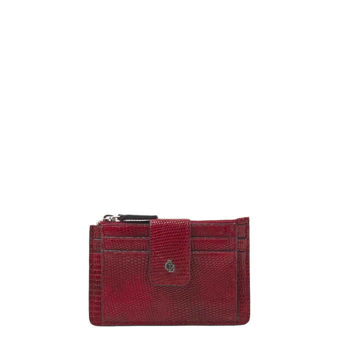 Castelijn & Beerens Donna Mini Wallet 7 Pasjes RFID rood - 1