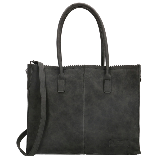 Zebra Trends Natural Bag Lisa Shopper zwart - 1