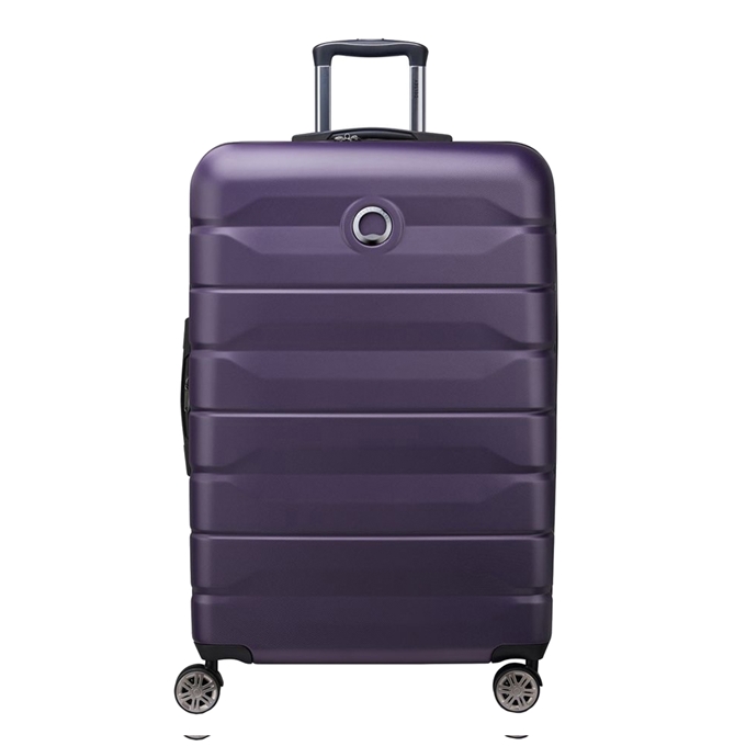 Delsey Air Armour 4 Wheel Large Trolley 77 Expandable dark purple - 1