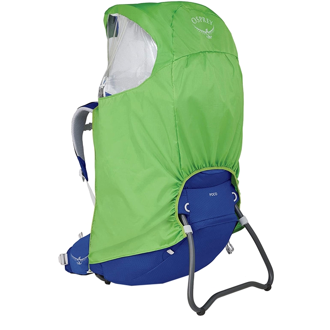 Osprey Poco Child Carrier Raincover electric lime - 1