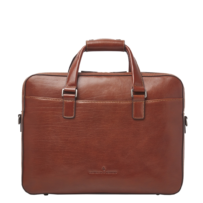 Castelijn & Beerens Gaucho Ted Laptop Bag 15.6'' cognac - 1