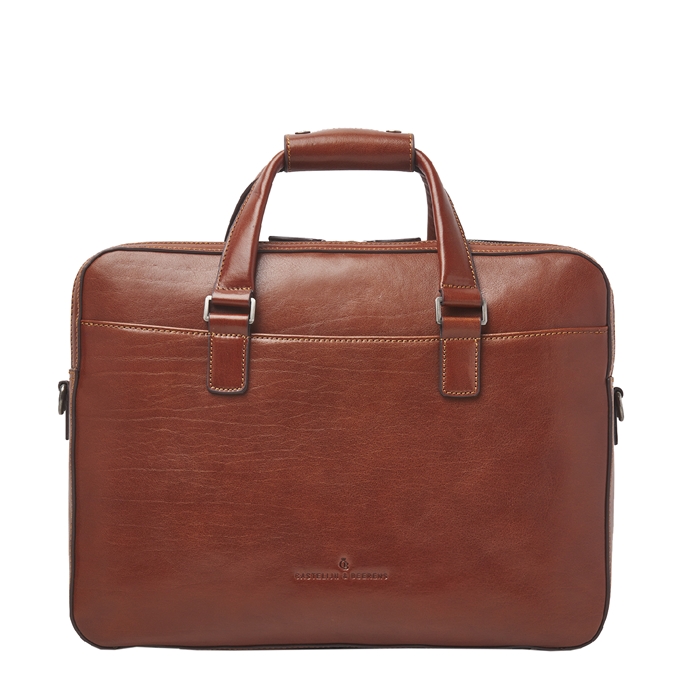 Castelijn & Beerens Gaucho Paul Laptop Bag 15.6'' cognac - 1