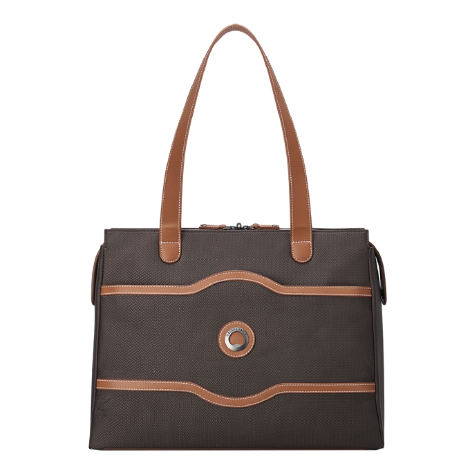 Delsey Chatelet Business Bag marron | Travelbags.nl