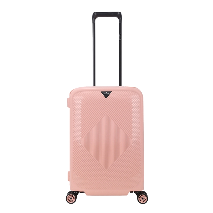 Aanzienlijk bedelaar haakje Decent Axiss-Fix 4 Wiel Cabin Trolley 55 licht roze | Travelbags.nl