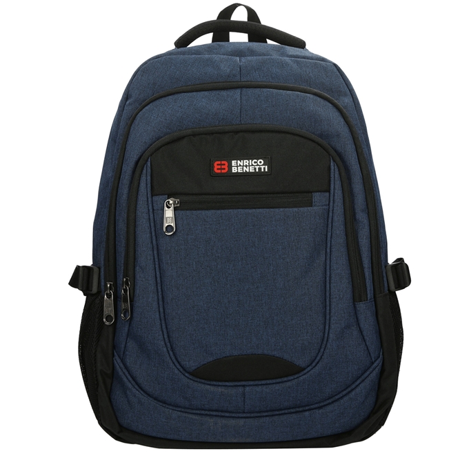 Enrico Benetti Hamburg 17'' Laptop Backpack blue - 1