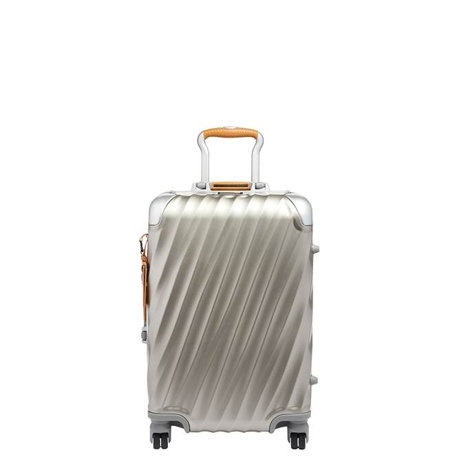 Hesje fee Disco Tumi 19 Degree Titanium International Carry-On titanium | Travelbags.nl