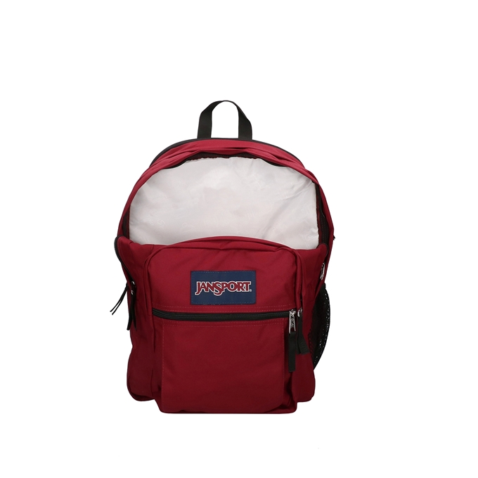 Red jansport store big student backpack