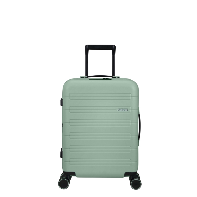 Springplank pad versnelling American Tourister Novastream Spinner 55 Exp nomad green | Travelbags.nl