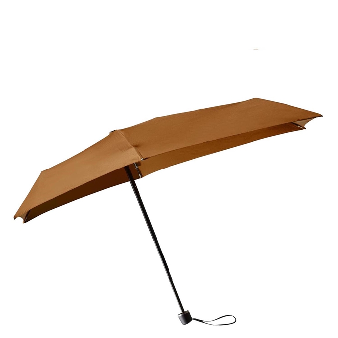 Senz Micro Manual Opvouwbare Stormparaplu sudan brown - 1