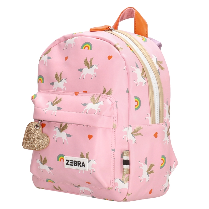 Zebra Trends Girls Rugzak S Unicorn Love pink II Travelbags.be