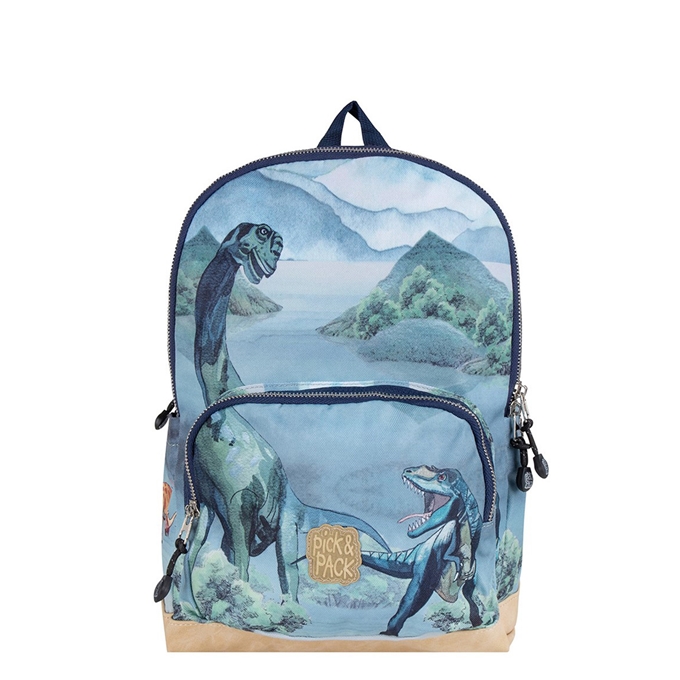 Pick & Pack All About Dinos Backpack M dusty green - 1