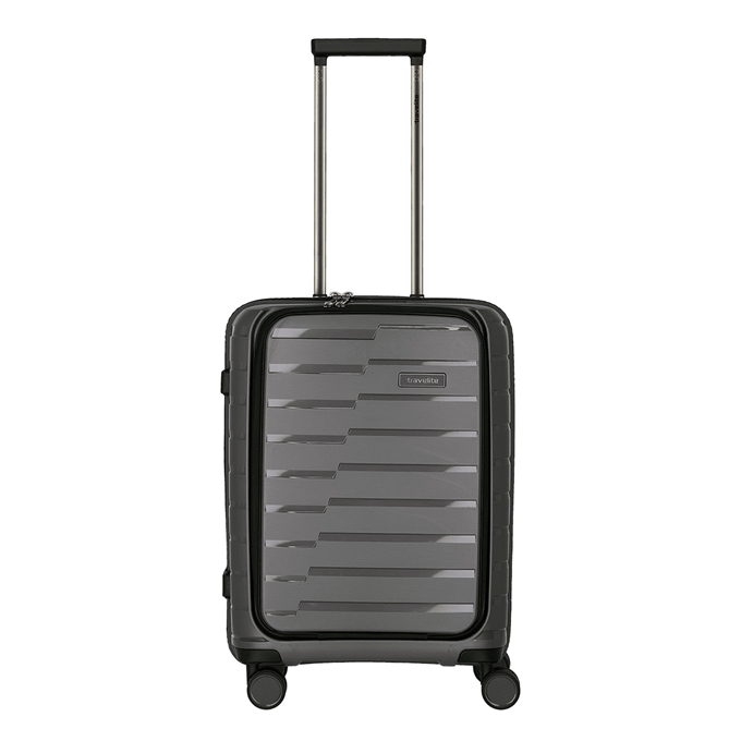 Travelite Air Base 4 Wiel Trolley S Front-Pocket anthracite - 1
