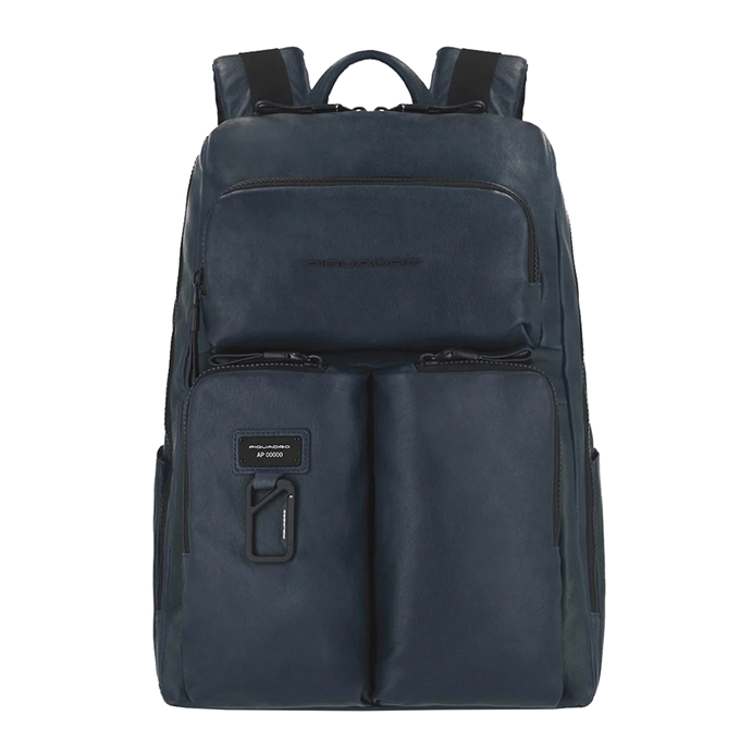 Piquadro Harper 15'' Laptop Backpack blue - 1